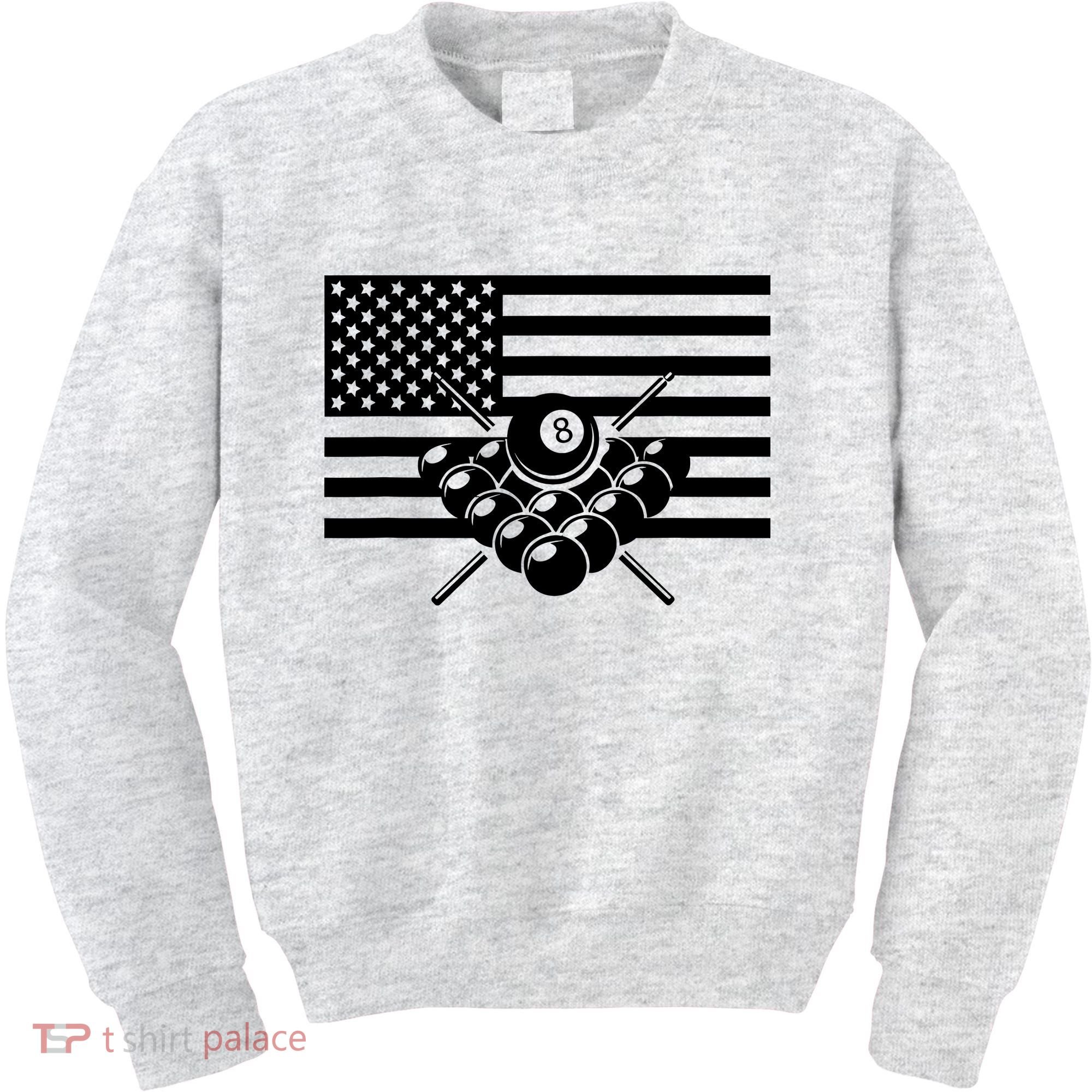 American Flag Billiards Billiards Kids Sweatshirt