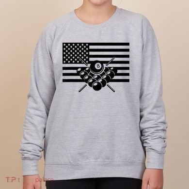 American Flag Billiards Billiards Women's Sweatshirt
