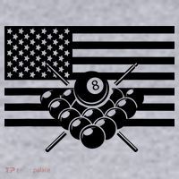 American Flag Billiards Billiards Women's Sweatshirt thumb 2