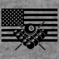 American Flag Billiards Billiards Toddler Hoodie thumb 2