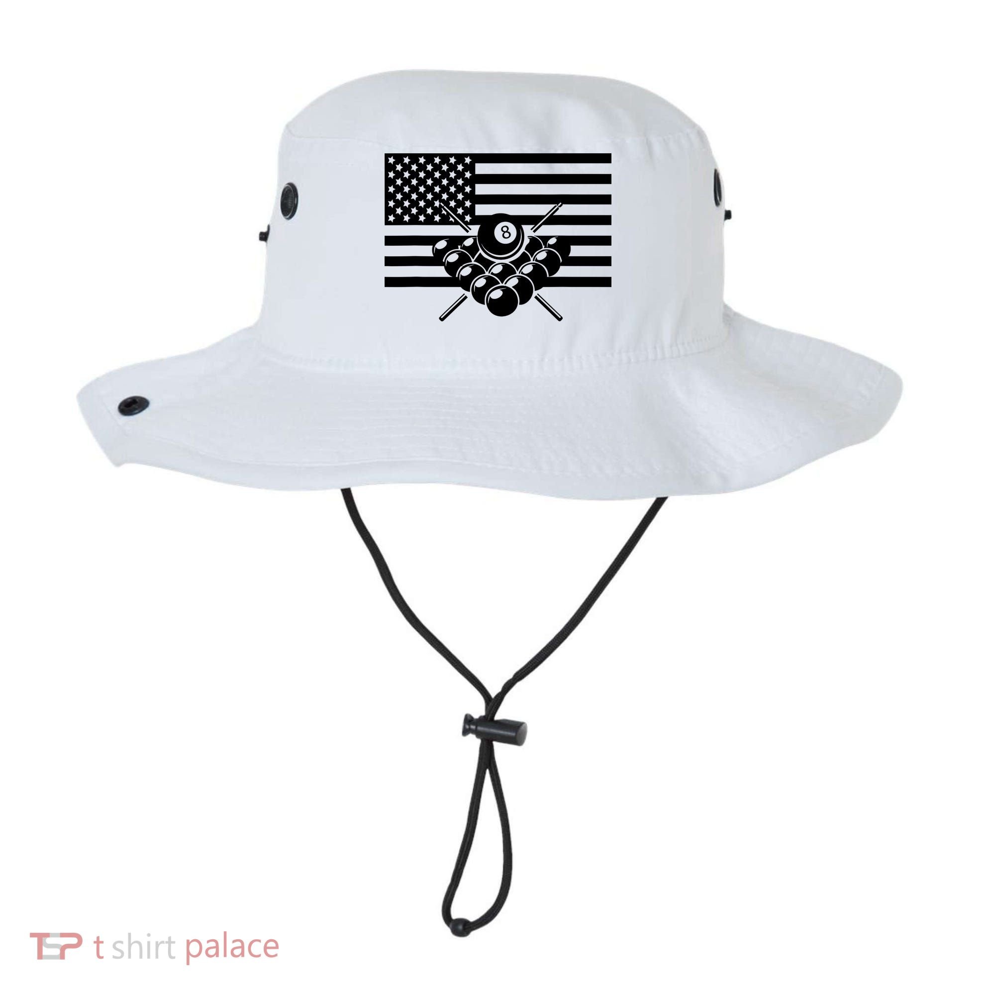 American Flag Billiards Billiards Bucket Hat