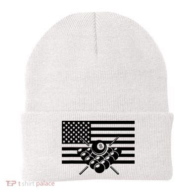 American Flag Billiards Billiards Beanie