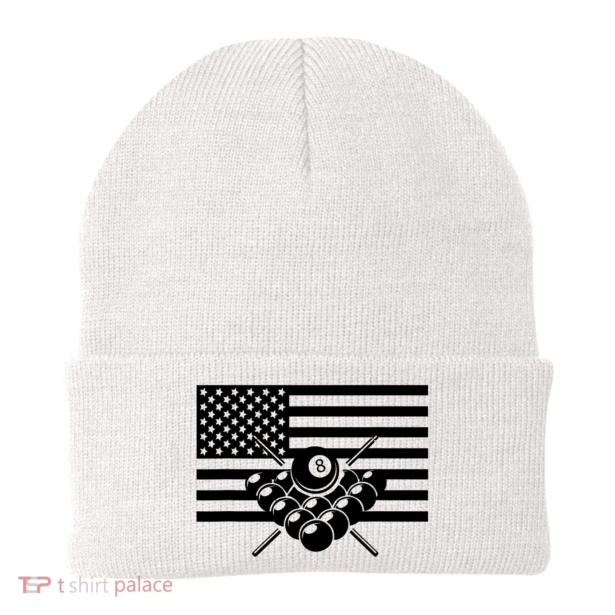 American Flag Billiards Billiards Beanie