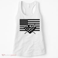 American Flag Billiards Billiards Women's Tank Top thumb 0