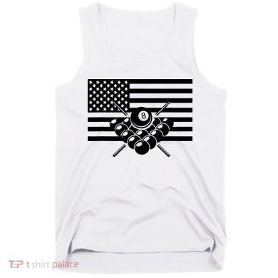 American Flag Billiards Billiards Tank Top