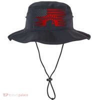 American Flag Bowling Apparel Bowling Bucket Hat thumb 0