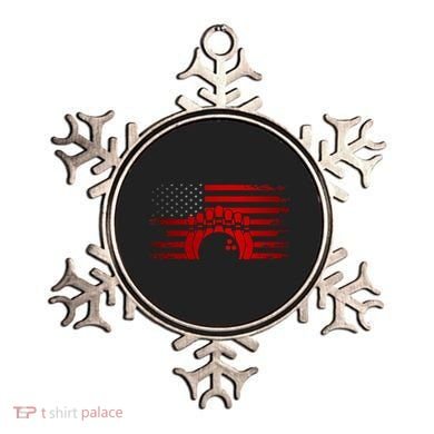 American Flag Bowling Apparel Bowling Ornament
