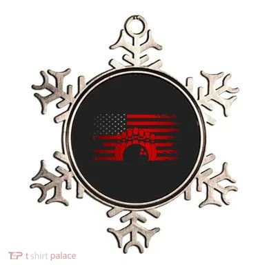 American Flag Bowling Apparel Bowling Ornament
