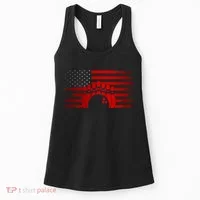 American Flag Bowling Apparel Bowling Women's Tank Top thumb 0