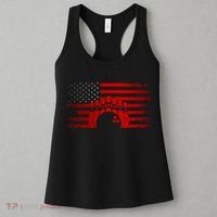 American Flag Bowling Apparel Bowling Women's Tank Top thumb 3
