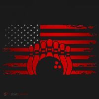 American Flag Bowling Apparel Bowling Tank Top thumb 6
