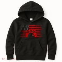 American Flag Bowling Apparel Bowling Kids Hoodie thumb 0