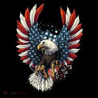American Flag Bald Eagle 4th Of July USA Patriotic Coffee Mug thumb 5