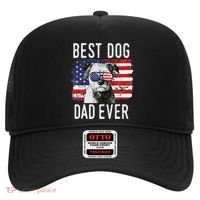 American Flag Best Dog Dad Ever Border Terrier Usa Hat thumb 0