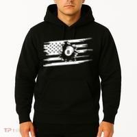 American Flag Billiards Cute Billiards Player Gift Hoodie thumb 2