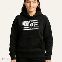 American Flag Billiards Cute Billiards Player Gift Hoodie thumb 5
