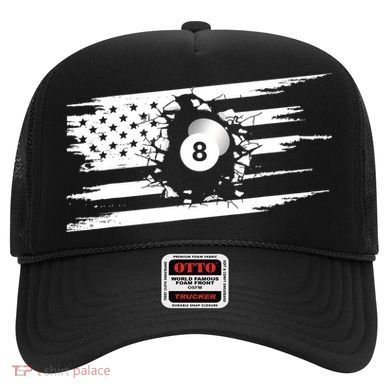 American Flag Billiards Cute Billiards Player Gift Hat