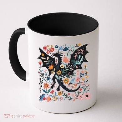 Abraxos Fantasy Bookish Floral Abraxos Coffee Mug