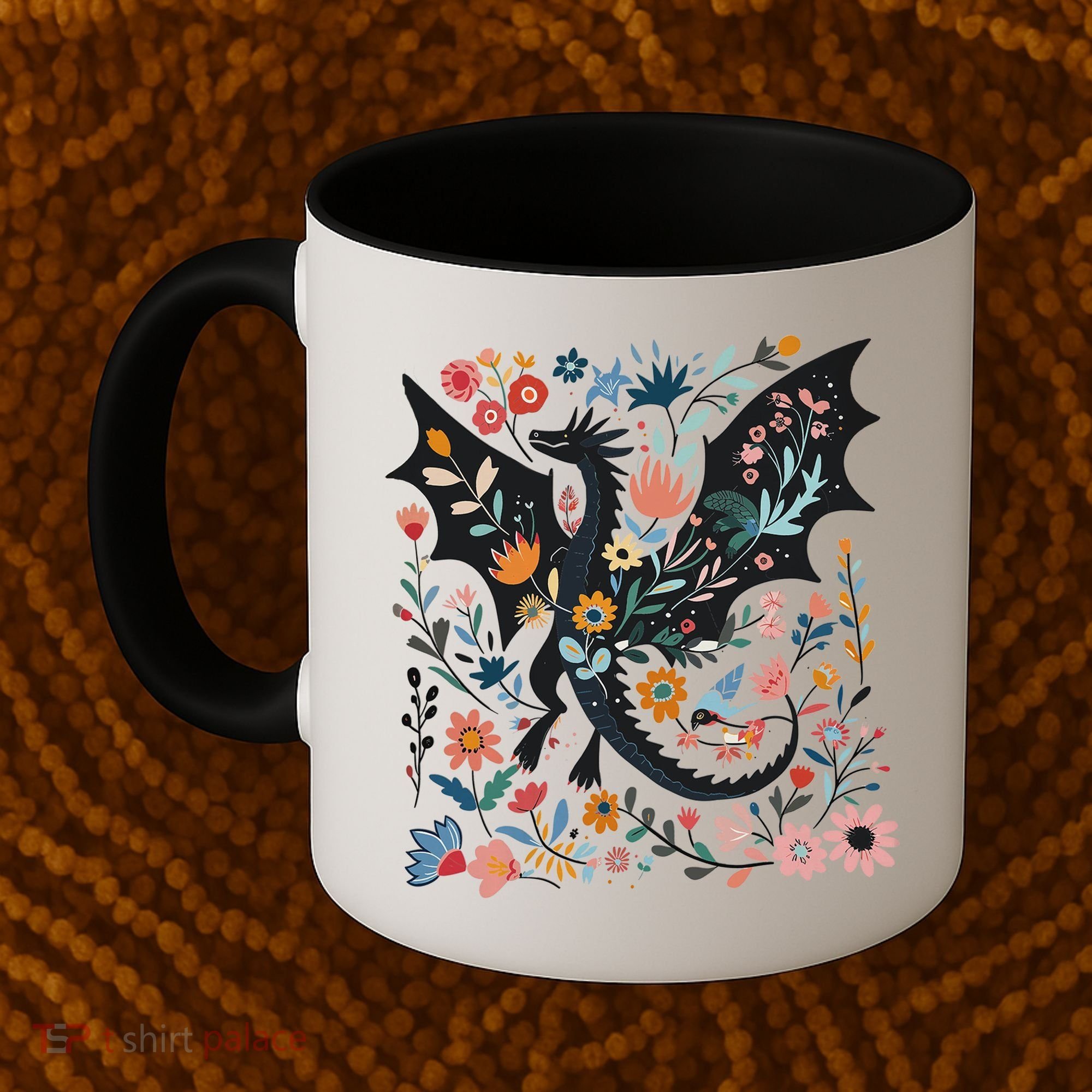 Abraxos Fantasy Bookish Floral Abraxos Coffee Mug