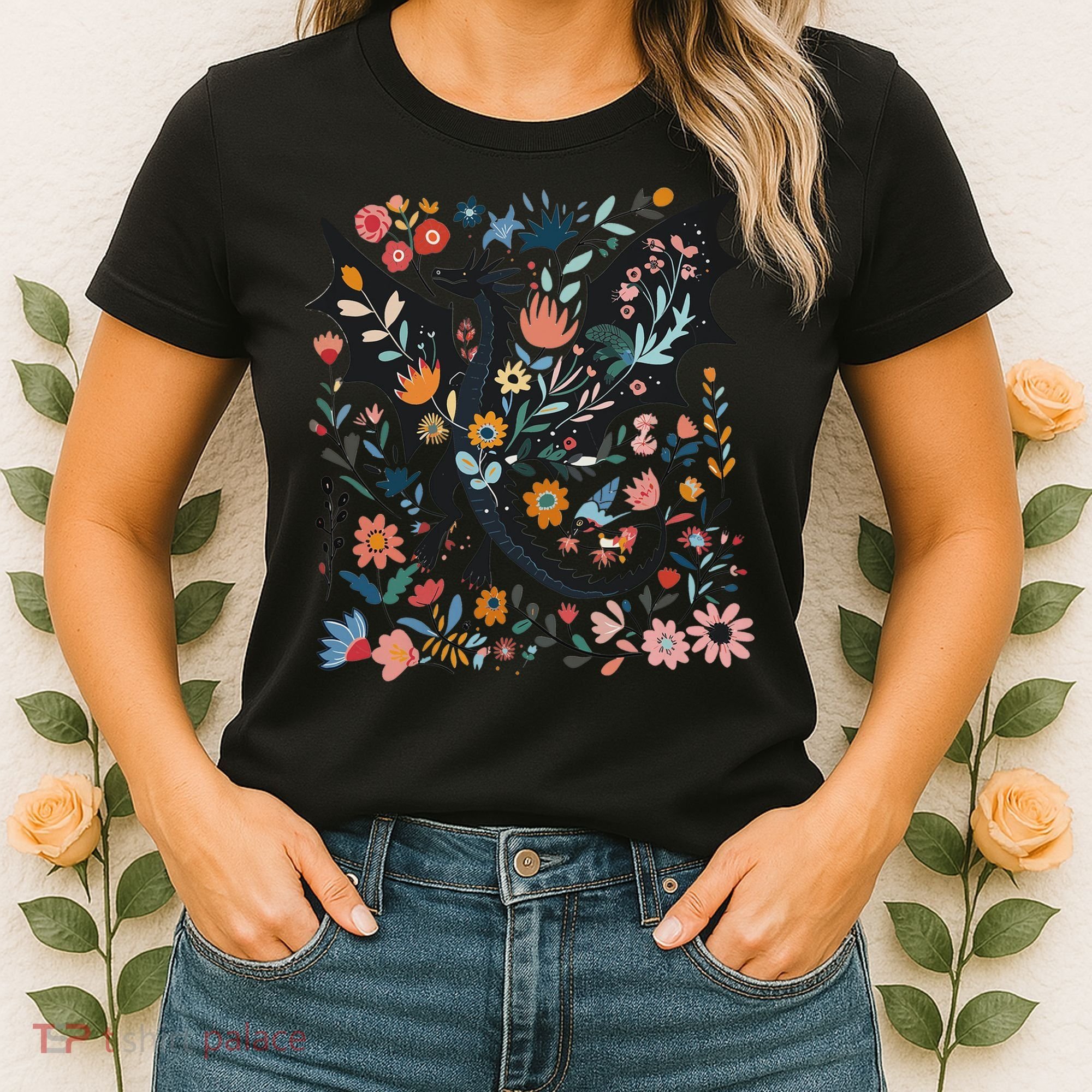 Abraxos Fantasy Bookish Floral Abraxos Women's T-Shirt