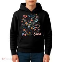 Abraxos Fantasy Bookish Floral Abraxos Kids Hoodie thumb 4
