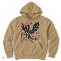 Abraxos Fantasy Bookish Floral Abraxos Hoodie thumb 0