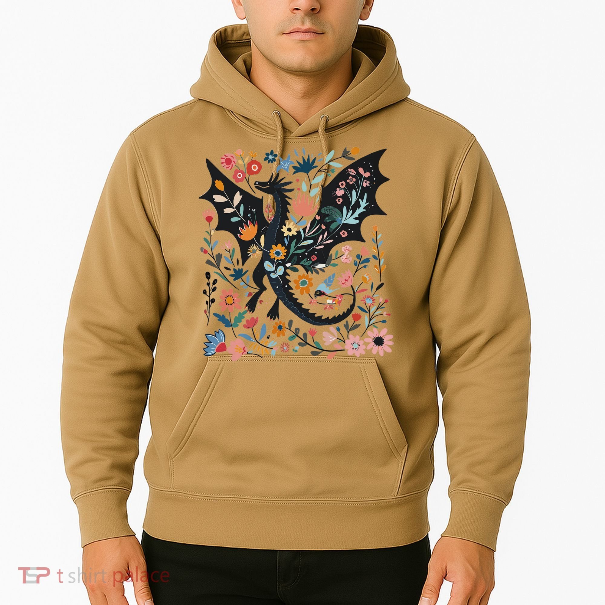 Abraxos Fantasy Bookish Floral Abraxos Hoodie