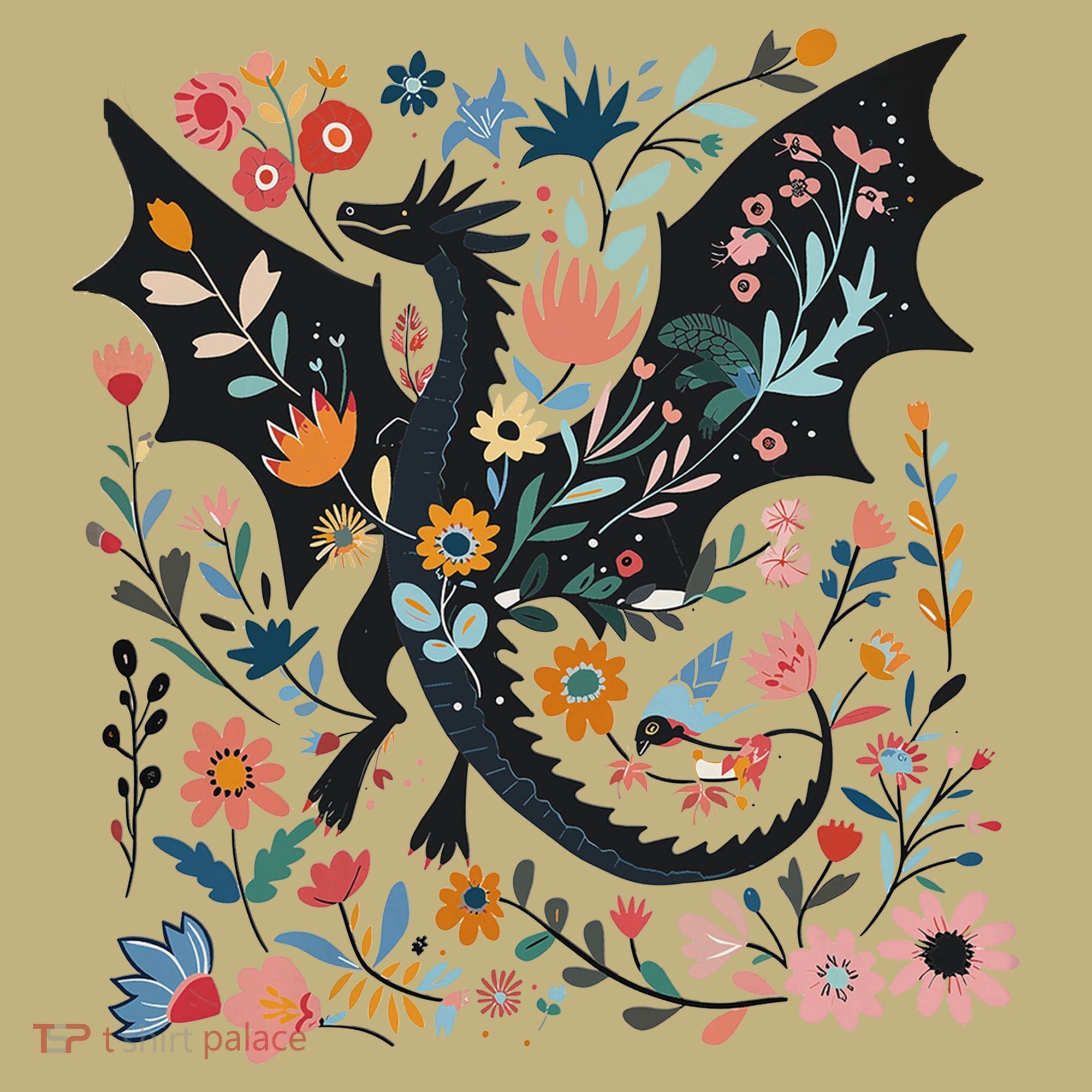 Abraxos Fantasy Bookish Floral Abraxos Sweatshirt