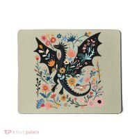 Abraxos Fantasy Bookish Floral Abraxos Mousepad thumb 0