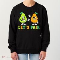 ABA Funny Behavior Analyst Therapist Let's Pair RBT  Women's Sweatshirt thumb 0