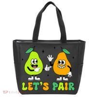 ABA Funny Behavior Analyst Therapist Let's Pair RBT  Tote Bag thumb 0