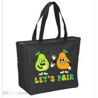 ABA Funny Behavior Analyst Therapist Let's Pair RBT  Tote Bag thumb 2