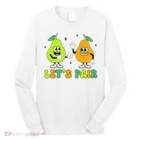 ABA Funny Behavior Analyst Therapist Let's Pair RBT  Long Sleeve Shirt thumb 0
