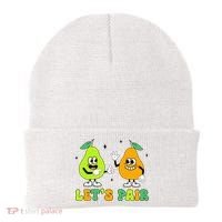 ABA Funny Behavior Analyst Therapist Let's Pair RBT  Beanie thumb 0