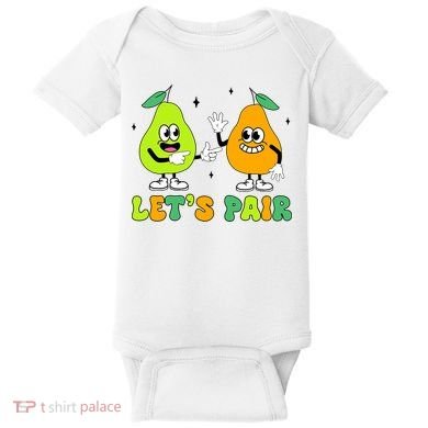 ABA Funny Behavior Analyst Therapist Let's Pair RBT  Baby Bodysuit