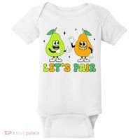 ABA Funny Behavior Analyst Therapist Let's Pair RBT  Baby Bodysuit thumb 0
