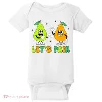 ABA Funny Behavior Analyst Therapist Let's Pair RBT  Baby Bodysuit thumb 0