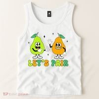 ABA Funny Behavior Analyst Therapist Let's Pair RBT  Tank Top thumb 2