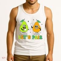 ABA Funny Behavior Analyst Therapist Let's Pair RBT  Tank Top thumb 3