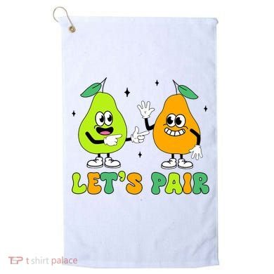 ABA Funny Behavior Analyst Therapist Let's Pair RBT  Golf Towel