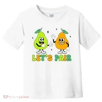 ABA Funny Behavior Analyst Therapist Let's Pair RBT  Toddler T-Shirt thumb 0