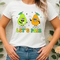 ABA Funny Behavior Analyst Therapist Let's Pair RBT  Women's T-Shirt thumb 2