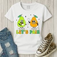ABA Funny Behavior Analyst Therapist Let's Pair RBT  Women's T-Shirt thumb 3