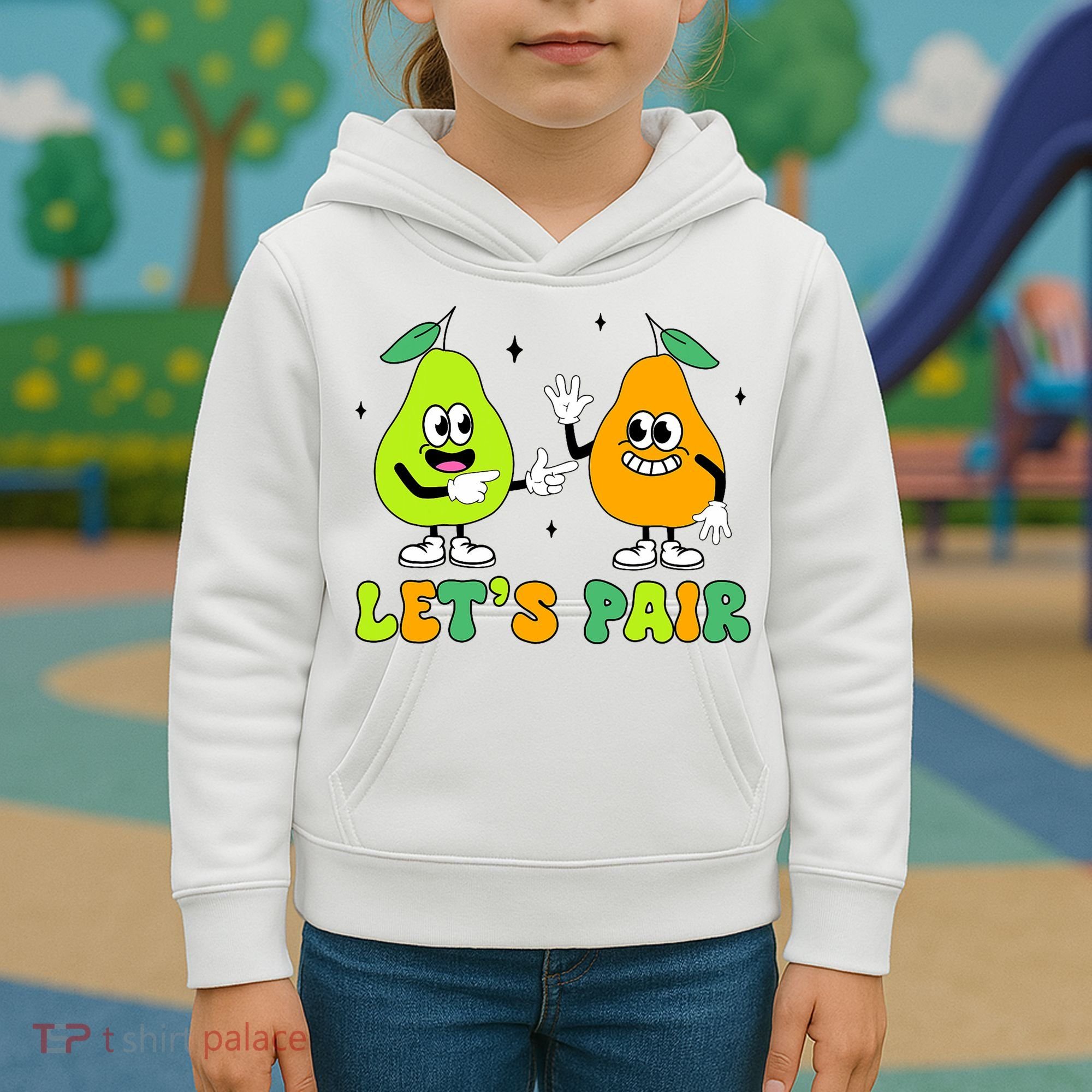 ABA Funny Behavior Analyst Therapist Let's Pair RBT  Kids Hoodie