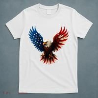 American Flag Bald Eagle Patriotic Eagle 4th Of July USA  T-Shirt thumb 5