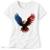 American Flag Bald Eagle Patriotic Eagle 4th Of July USA  Women's T-Shirt thumb 0