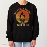 Atf Family Bonfire Waco Tx 93 Waco Siege Branch Davidians Women's Sweatshirt thumb 0