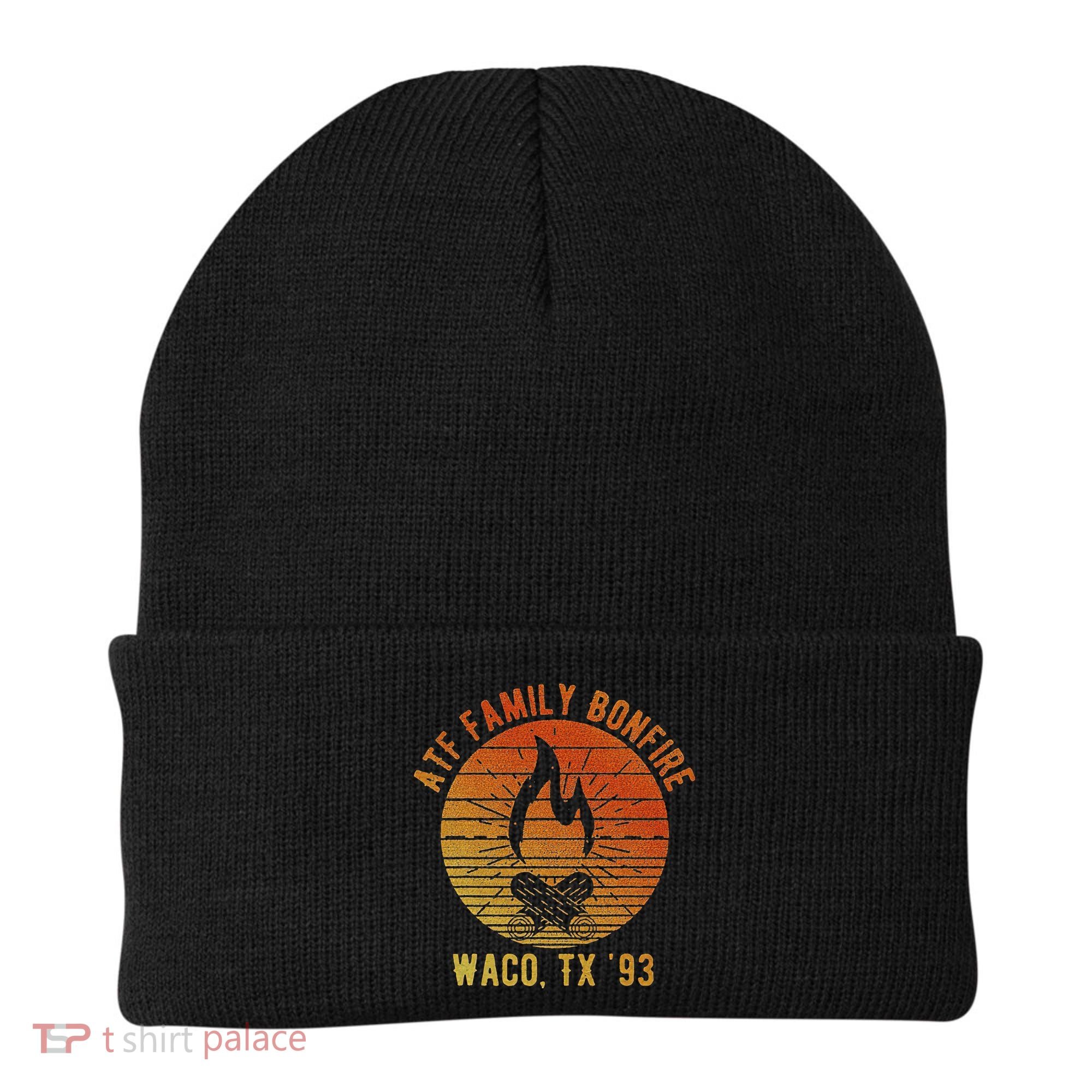 Atf Family Bonfire Waco Tx 93 Waco Siege Branch Davidians Beanie