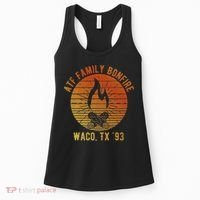 Atf Family Bonfire Waco Tx 93 Waco Siege Branch Davidians Women's Tank Top thumb 0