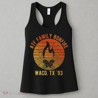 Atf Family Bonfire Waco Tx 93 Waco Siege Branch Davidians Women's Tank Top thumb 3